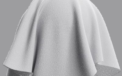 Cotton Tower Texture, White