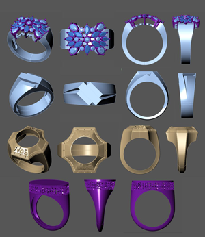 آموزش طراحی جواهرات و زیورآلات